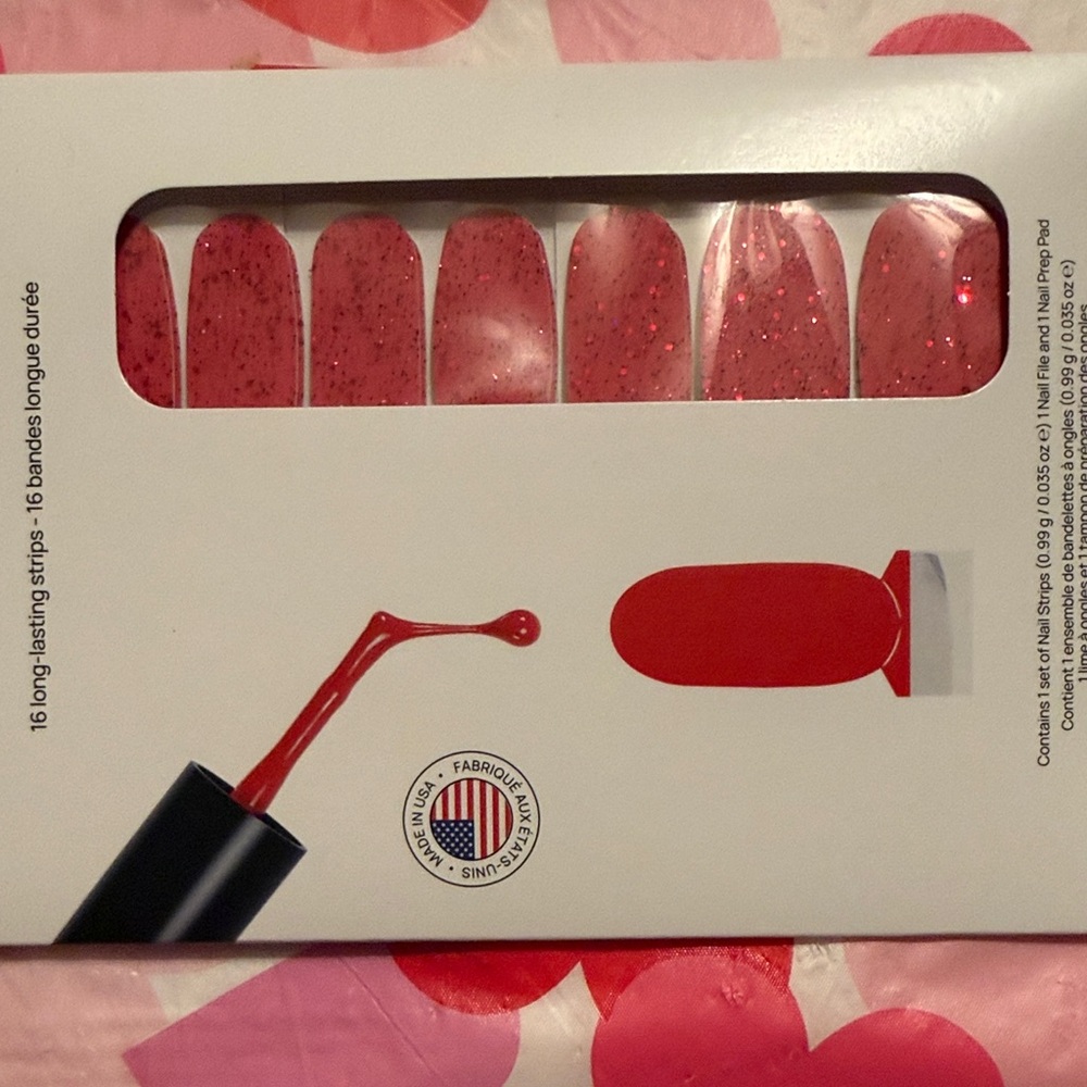 Color Street Berry Delight Nail Strips